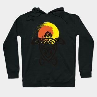 Tribal Turtle Island Sun Hoodie